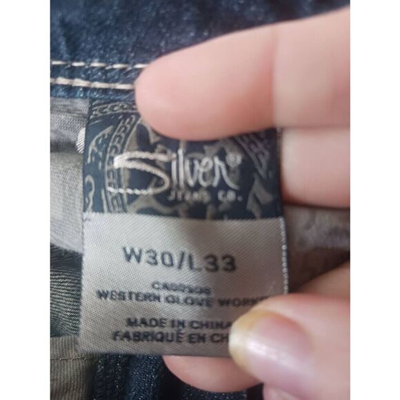 Silver suki 30 x 33 straight distressed - Picture 3 of 4